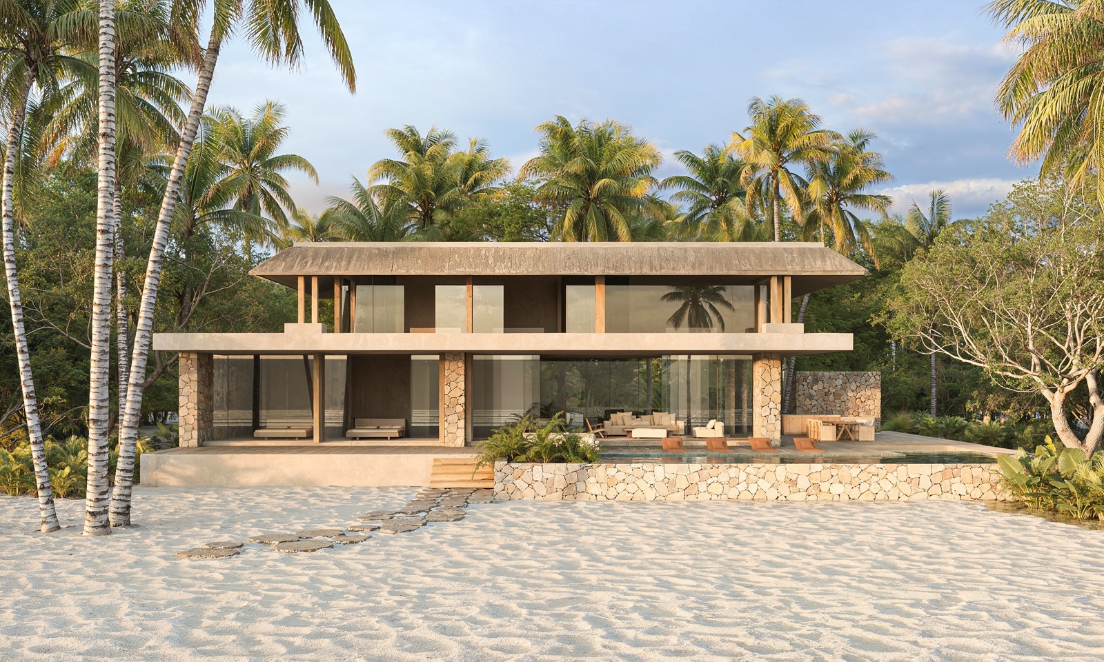 Five-bedroom residence design