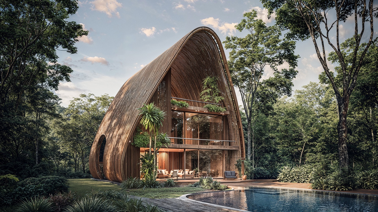 Custom eco-villa at Mana 88
