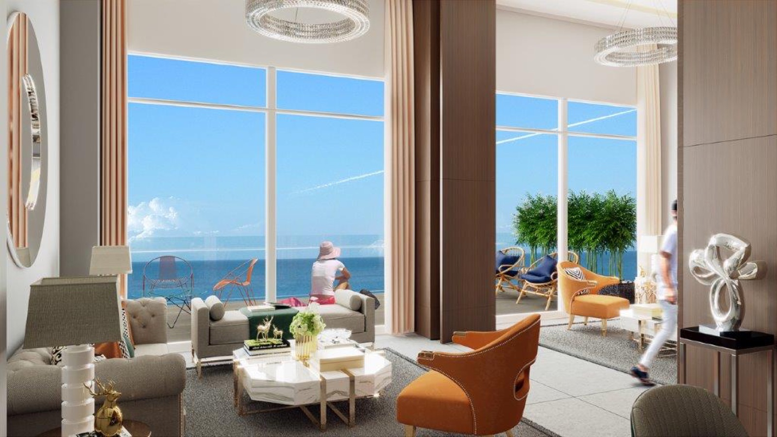 Living room in a Tridenta residence